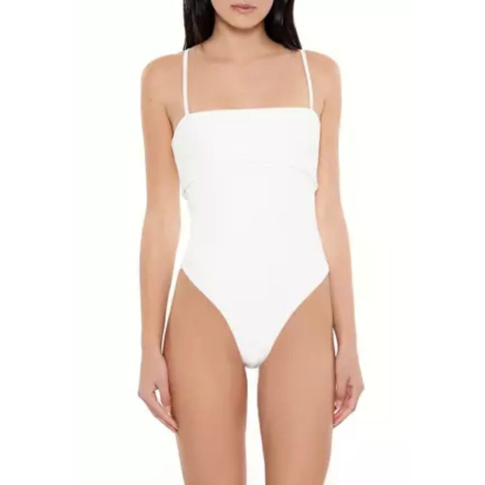 Contour Sculpt Foldover Cami Bodysuit from Forever 21